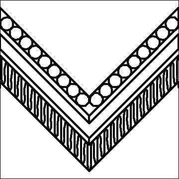 (image for) Coils and Circles Chevron 3 P2P-L01529* - Click Image to Close